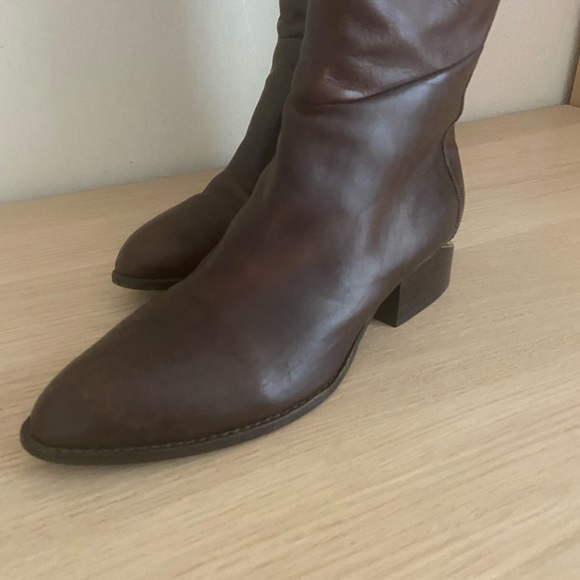 Alexander Wang Brown Calf leather Sigrid Boots size 10 - Picture 10 of 15